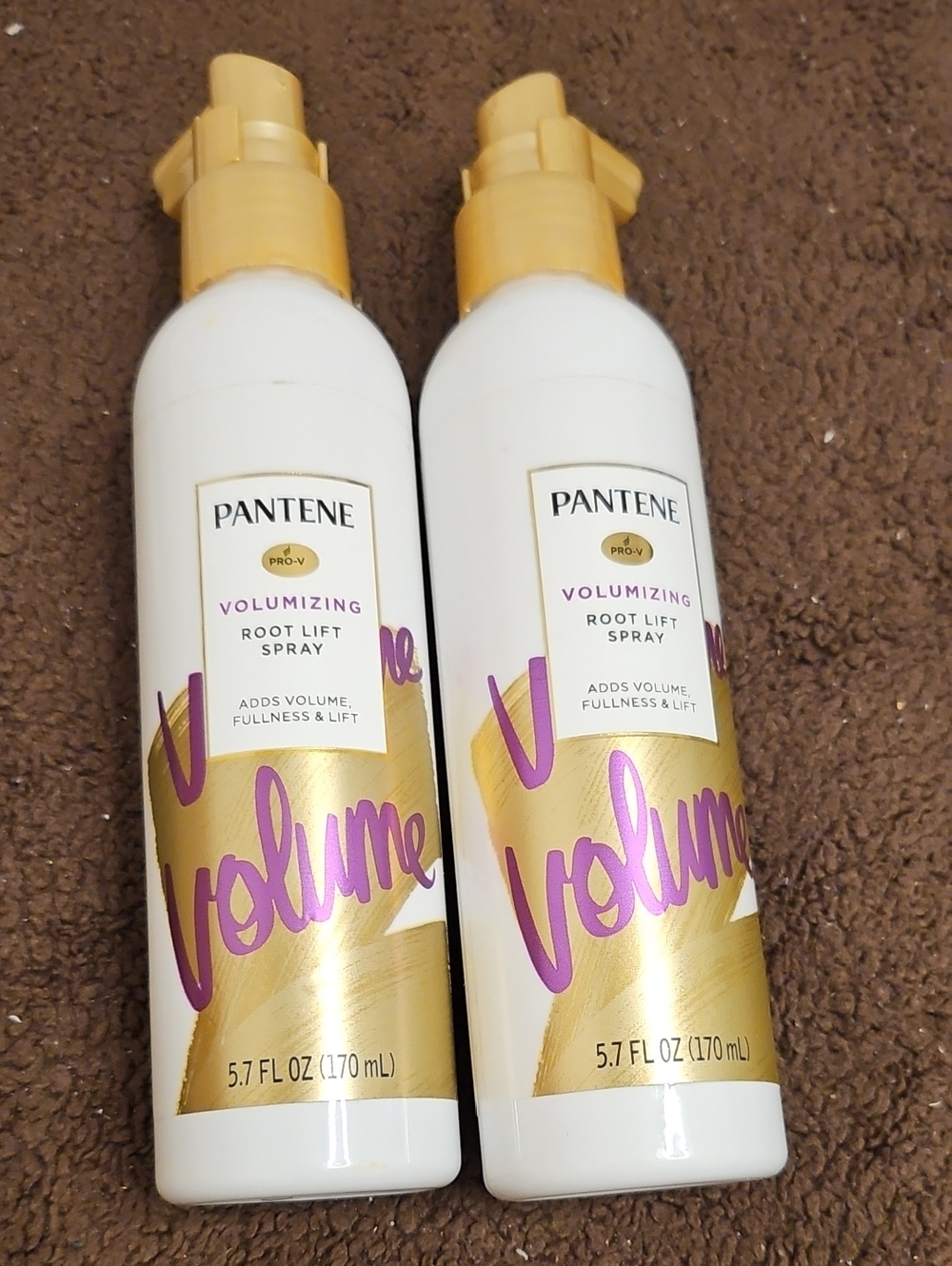Pantene Volumizing Root Lift Spray – White & Gold.  For Two.... $12.